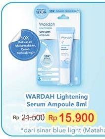 Promo Harga Wardah Lightening Serum Ampoule 8 ml - Indomaret