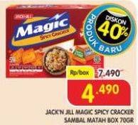 Promo Harga Magic Spicy Cracker Sambal Matah 70 gr - Superindo