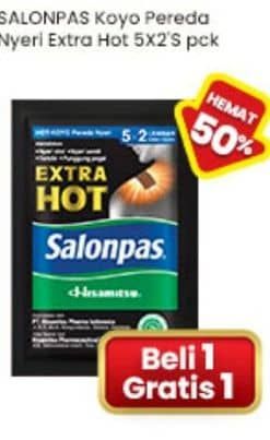 Promo Harga Salonpas Koyo Pereda Nyeri Extra Hot 10 pcs - Indomaret