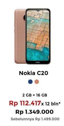 Promo Harga NOKIA C20  - Erafone