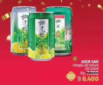 Promo Harga ADEM SARI Ching Ku All Variants 320 ml - LotteMart