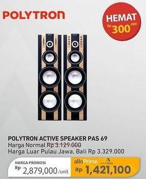 Promo Harga Polytron PAS 69 | Active Speaker  - Carrefour