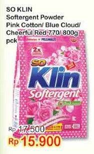 Promo Harga Softergent 770/800gr  - Indomaret