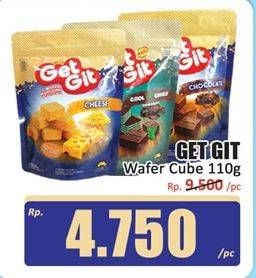 Promo Harga Get Git Wafer Cube 110 gr - Hari Hari