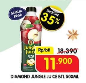 Promo Harga Diamond Jungle Juice All Variants 500 ml - Superindo