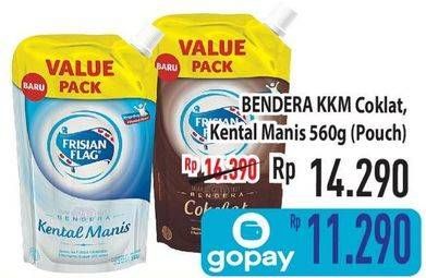 Promo Harga FRISIAN FLAG Susu Kental Manis Cokelat 560 gr - Hypermart