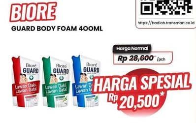 Promo Harga Biore Guard Body Foam 400 ml - Carrefour