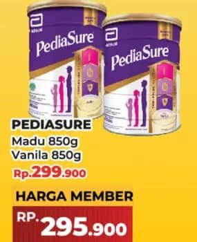 Promo Harga Pediasure Complete Vanila, Madu 850 gr - Yogya