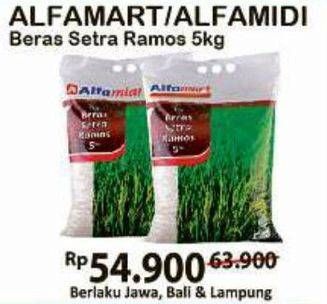 Promo Harga Beras Setra Ramos  - Alfamart