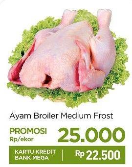 Promo Harga Ayam Broiler Medium Defrost  - Carrefour