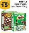 Promo Harga Nestle Koko Krunch/ Milo Cereal  - Giant