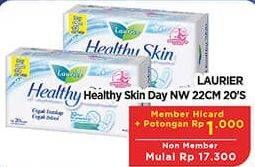 Promo Harga Laurier Healthy Skin Day NonWing 22cm 20 pcs - Hypermart