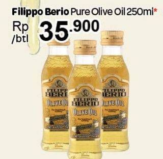 Promo Harga FILIPPO BERIO Olive Oil 250 ml - Carrefour