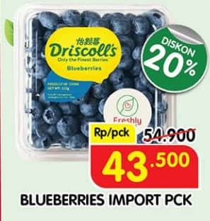Promo Harga Blueberry Import  - Superindo