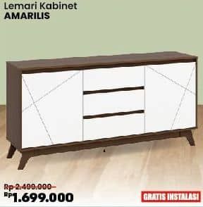 Promo Harga Courts Amarilis Lemari Kabinet  - COURTS