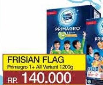 Promo Harga Frisian Flag Primagro 1+ All Variants 1200 gr - Yogya