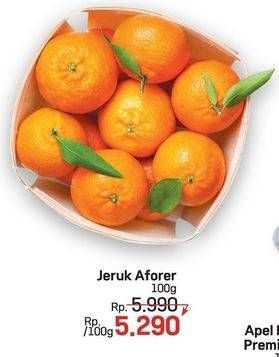 Promo Harga Jeruk Afourer per 100 gr - LotteMart