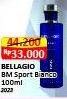 Promo Harga Bellagio Sport Spray Cologne Bianco 100 ml - Alfamart
