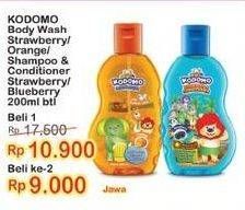 Promo Harga Kodomo Body Wash/Shampoo&Conditioner  - Indomaret
