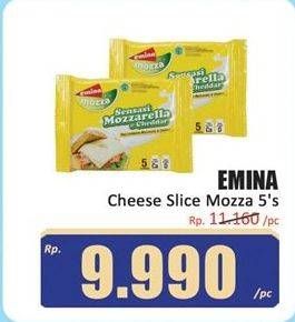 Promo Harga Emina Cheese Slice Mozza 75 gr - Hari Hari