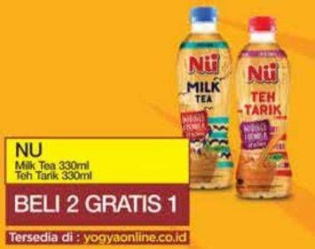 Promo Harga Nu Milk Tea/Teh Tarik  - Yogya