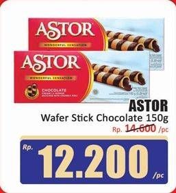 Promo Harga Astor Wafer Roll Chocolate 150 gr - Hari Hari