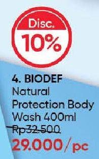 Promo Harga Biodef Body Wash 400 ml - Guardian