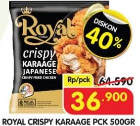 Promo Harga Belfoods Royal Nugget Crispy Karaage 500 gr - Superindo