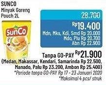 Promo Harga SUNCO Minyak Goreng 2 ltr - Alfamidi