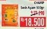 Promo Harga CHAMP Sosis Ayam 500 gr - Hypermart