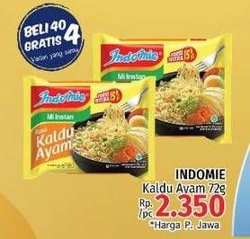 Promo Harga INDOMIE Mi Kuah Kaldu Ayam 65 gr - LotteMart