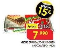 Promo Harga KHONG GUAN Saltcheese Combo 190 gr - Superindo