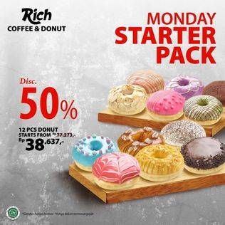 Promo Harga Richeese Factory Donut  - Richeese Factory