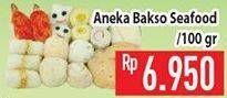 Promo Harga Aneka Bakso Seafood per 100 gr - Hypermart