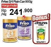 Promo Harga FRISO Gold 3/4 Susu Pertumbuhan Plain 900 gr - Carrefour