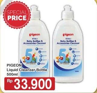 Promo Harga PIGEON Liquid Cleanser 500 ml - Hypermart