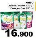 Promo Harga Detergent Bubuk 770gr/ Liquid 750ml  - Giant