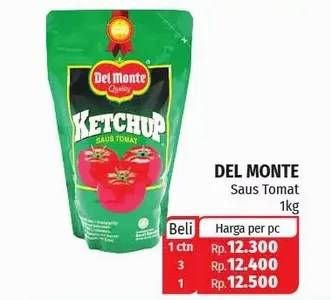 Promo Harga DEL MONTE Saus Tomat 1 kg - Lotte Grosir
