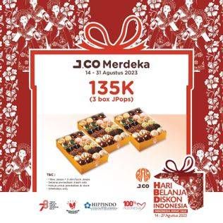 Promo Harga JCO JPOPS  - JCO