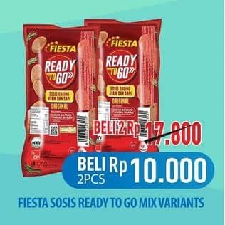 Promo Harga Fiesta Ready To Go All Variants 54 gr - Hypermart