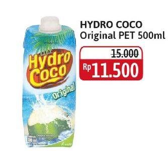 Promo Harga Hydro Coco Minuman Kelapa Original 500 ml - Alfamidi
