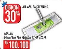 Promo Harga AZALEA Microfiber Flat Mop Set AZMS-60325  - Hypermart