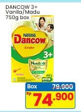 Promo Harga Dancow Nutritods 3+ Vanila, Madu 800 gr - Indomaret
