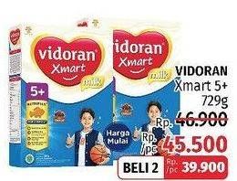 Promo Harga VIDORAN Xmart 5+ 725 gr - LotteMart