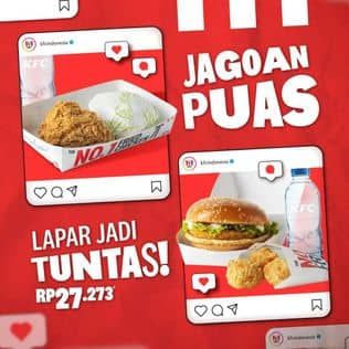 Promo Harga Jagoan Puas  - KFC