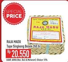 Promo Harga RAJA MADU Tape Singkong 350 gr - Hypermart