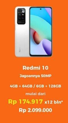 Promo Harga XIAOMI Redmi 10  - Erafone