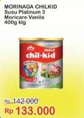 Promo Harga MORINAGA Chil Kid Platinum Vanila 400 gr - Indomaret