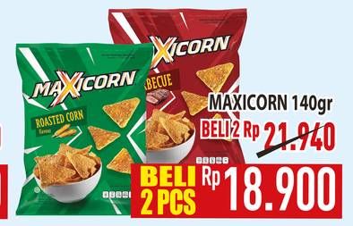 Promo Harga MAXICORN Snack 150 gr - Hypermart