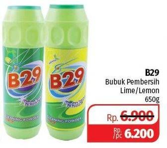 Promo Harga B29 Cleaning Powder Lime, Lemon 650 gr - Lotte Grosir